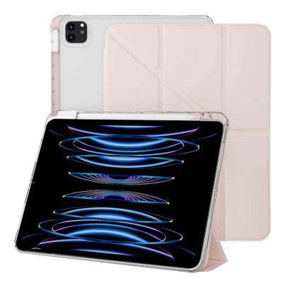 Чехол книжка для iPad Air  M1/M2/M3 10,9" Gurdini Origami Case Розовый