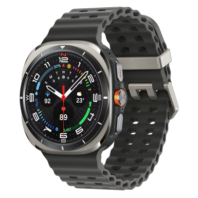 Часы Samsung Galaxy Watch Ultra 47 мм Titanium Silver, серебряный титан (2025)