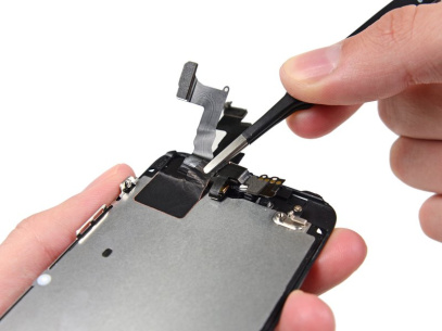 Замена фронтальной камеры iPhone 5s