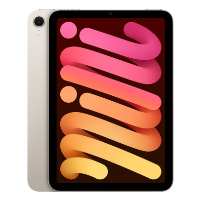 Apple iPad mini 8,3″ (A17 Pro, 2024, 7 gen) Wi-Fi 128Gb Starlight, «сияющая звезда»