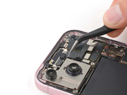Замена глазка камеры iPhone 15