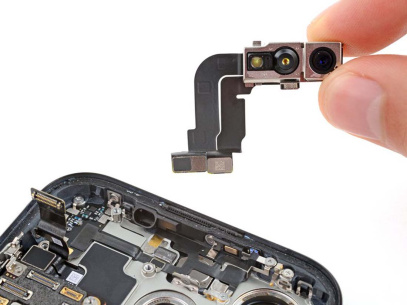 Замена фронтальной камеры iPhone 15 Pro Max
