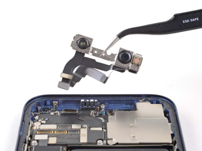 Замена фронтальной камеры iPhone 12