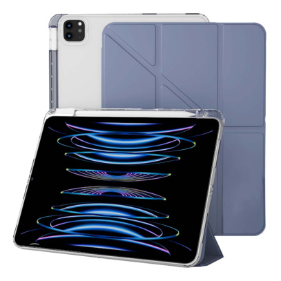 Чехол книжка для iPad Air M1/M2/M3 10,9"  Gurdini Origami Case Лавандовый
