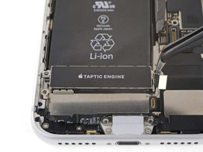 Замена вибромотора iPhone 8