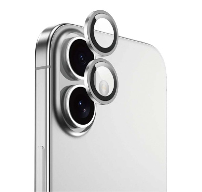 Защитное стекло для камеры iPhone 16/16 Plus SUPGLASS Anti Glare Camera lens glass (XC-31) Серый