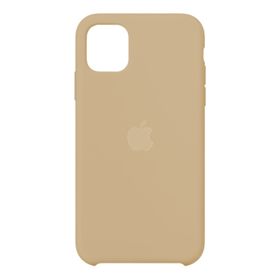 Чехол Silicone Case для Apple iPhone 11 Бледно-желтый
