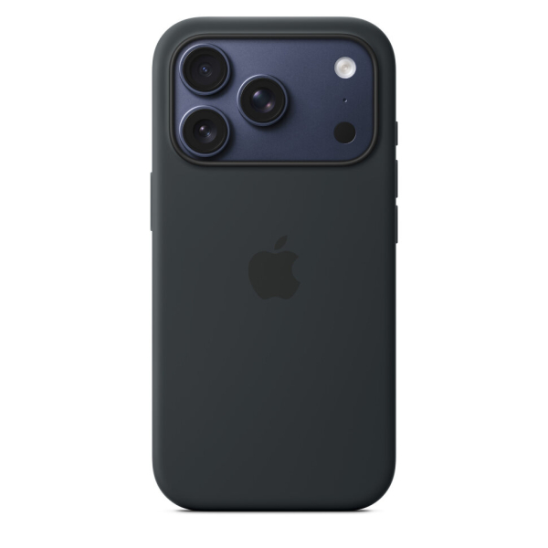 Чехол для iPhone 18 Pro Max/17 Pro Max Silicone Case Black, чёрный