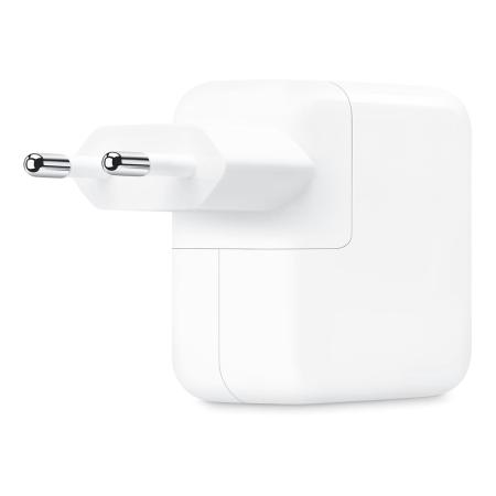 Зарядное устройство Apple Dual USB Type-C Port Power Adapter 35Вт (A2676) Белый