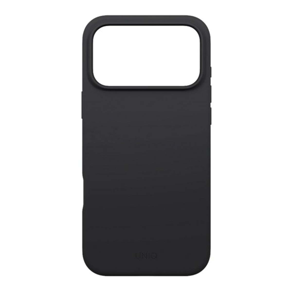 Чехол для iPhone 18 Pro Max/17 Pro Max с MagSafe UNIQ LINO (IP6.9P(2025)-LINOMCGRY) Charcoal Grey, серый