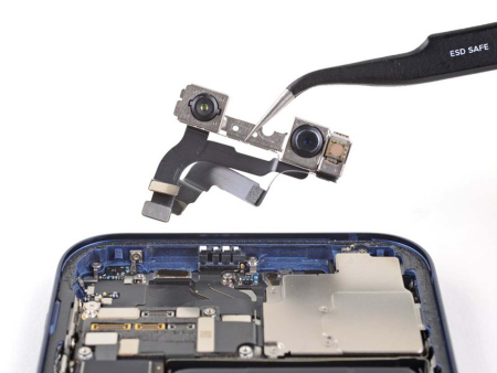 Замена фронтальной камеры iPhone 12