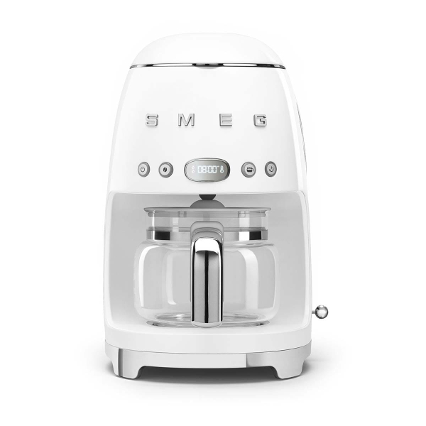 Кофеварка капельная SMEG 50s style (DCF02WHEU)  Белый