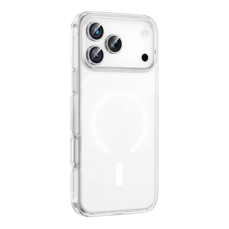 Чехол для iPhone 17 Pro с MagSafe KEEPHONE Non-Yellowing, Прозрачный