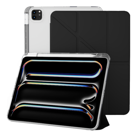 Чехол книжка для iPad Air  M1/M2/M3 10,9" Gurdini Origami Case Чёрный