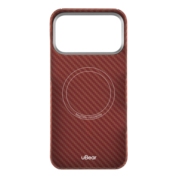 Чехол для iPhone 18 Pro Max/17 Pro Max с MagSafe uBear Supreme Case Оранжевый