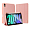 Чехол книжка для iPad Pro 11" M4/M5 Dux Ducis Domo Series Pink, розовый