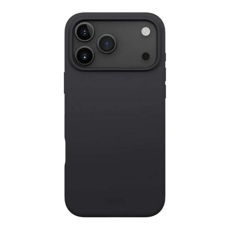 Чехол для iPhone 17 Pro Max с MagSafe UNIQ LINO (IP6.9P(2025)-LINOMCGRY) Charcoal Grey, серый