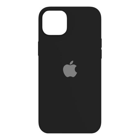 Чехол Silicone Case для Apple iPhone 15 Plus Черный