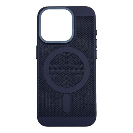 Чехол с рассеиванием тепла для Apple iPhone 15 Pro Синий