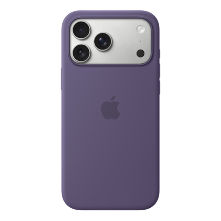 Чехол для iPhone 17 Pro c MagSafe Silicone Case Фиолетовый