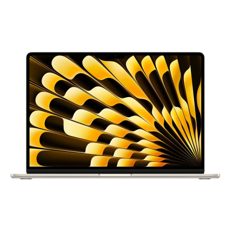 Apple MacBook Air 15" (M4 10C CPU, 10C GPU, 2025) 16/512Gb SSD (MW1K3) Starlight, «сияющая звезда»