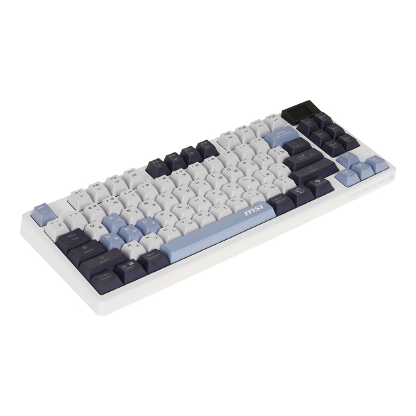 Клавиатура MSI Forge GK600 (S11-43RUP01-HH9) Белый/синий