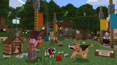 Игра Minecraft для PlayStation 5, русская озвучка