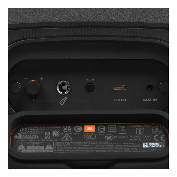 Портативная колонка JBL Partybox Encore 2 Black, чёрный