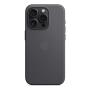 Чехол FineWoven Case для Apple iPhone 15 Pro с MagSafe Black, черный