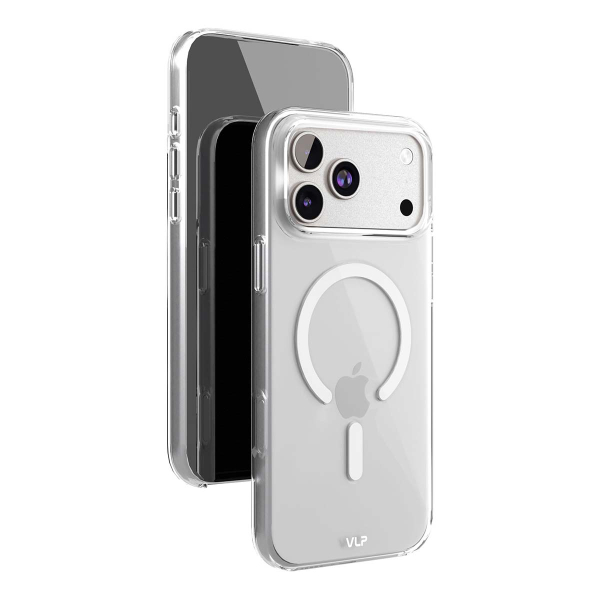 Чехол для iPhone 18 Pro Max/17 Pro Max с MagSafe VLP Puro Case Прозрачный