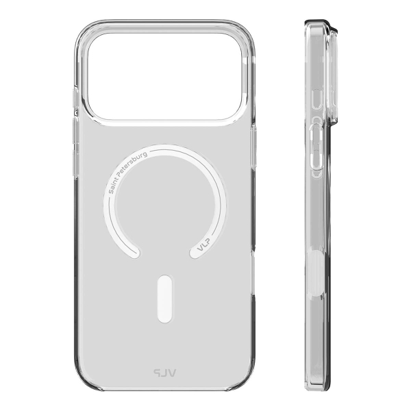 Чехол для iPhone 18 Pro Max/17 Pro Max с MagSafe VLP Puro Case Прозрачный