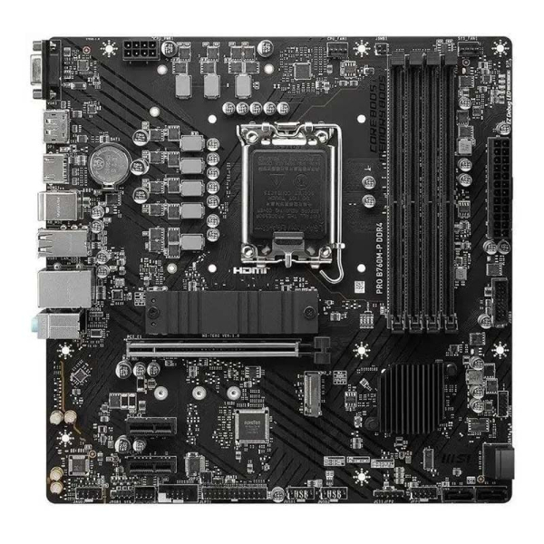 Материнская плата MSI Pro B760M-P DDR4, mATX