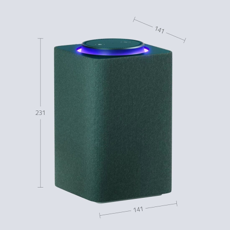 Умная колонка Яндекс.Станция Макс (Алиса, Zigbee) Зеленый