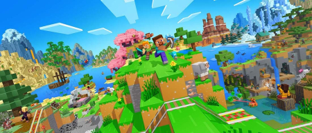 Игра Minecraft для PlayStation 5, русская озвучка