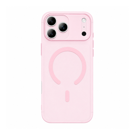 Чехол для iPhone 18 Pro/17 Pro с MagSafe Gurdini Slim Series Pink, розовый