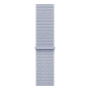 Apple Watch Series 10, 46 мм корпус из алюминия цвета «Silver», ремешок Sport Loop цвета «Blue Cloud»