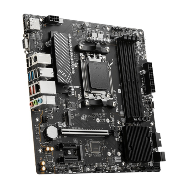 Материнская плата MSI PRO B650M-P, Socket AM5, AMD B650, mATX