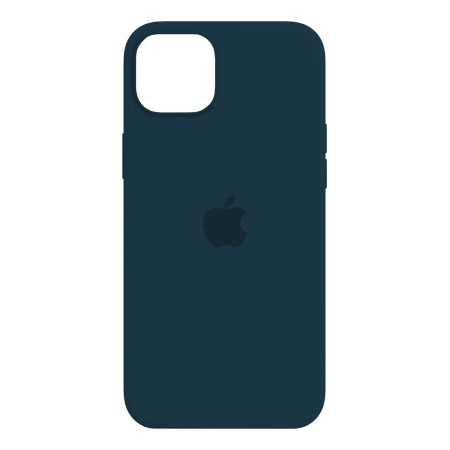 Чехол Silicone Case для Apple iPhone 15 Plus Тёмно-синий