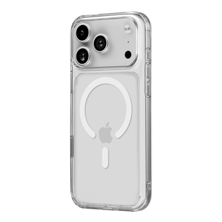 Чехол для iPhone 18 Pro Max/17 Pro Max с MagSafe uBear Real Mag Case Прозрачный