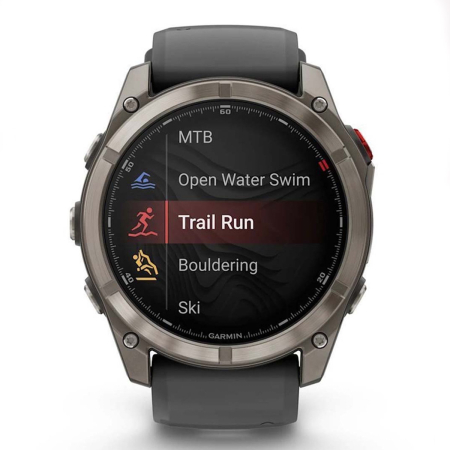 Часы Garmin Fenix 8 Pro 51 мм AMOLED, ремешок цвета Graphite/Black