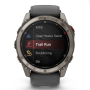 Часы Garmin Fenix 8 Pro 51 мм AMOLED, ремешок цвета Graphite/Black