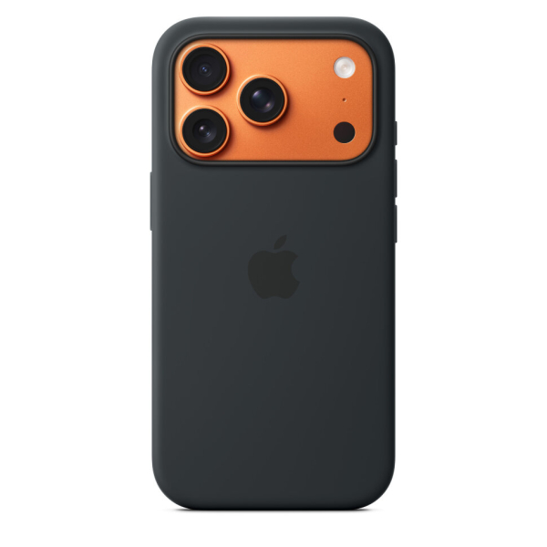 Чехол для iPhone 18 Pro Max/17 Pro Max Silicone Case Black, чёрный