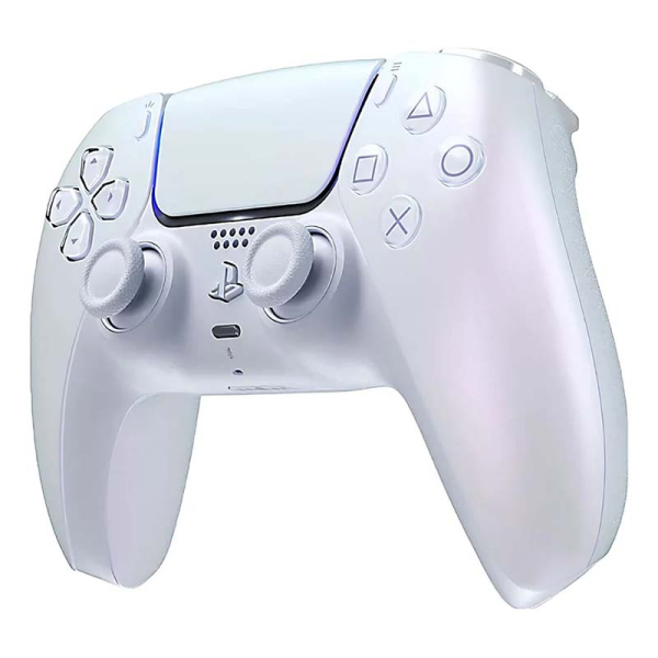 Геймпад DualSense для Sony PlayStation 5 Chrome Pearl, белый