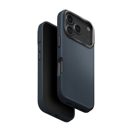 Чехол для iPhone 17 Pro с MagSafe UNIQ HYBRID LYDEN (IP6.3P(2025)-LYDMABLU) Тёмно-синий