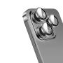 Защитное стекло для камеры iPhone 15 Pro/15 Pro Max SUPGLASS Anti Glare Camera lens glass (XC-31) Чёрный