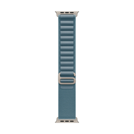 Apple Watch Ultra 3 (2025), 49 мм корпус из титана цвета «Natural», ремешок Alpine Loop размера L цвета «Light Blue»