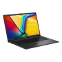 Ноутбук 15.6" ASUS Vivobook Go 15 E1504FA-BQ2467 (90NB0ZR2-M042X0) AMD Ryzen 5 7520U, 16Gb LPDDR5, SSD 512Gb, AMD Radeon 610M, IPS, Full HD, Без ОС Чёрный