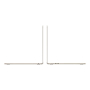 Apple MacBook Air 15" (M4 10C CPU, 10C GPU, 2025) 16/256Gb SSD (MW1J3) Starlight, «сияющая звезда»