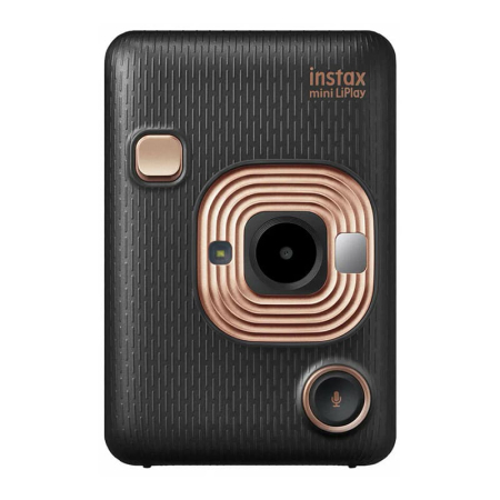 Фотоаппарат моментальной печати Fujifilm Instax Mini LiPlay Elegant Blaсk, черный