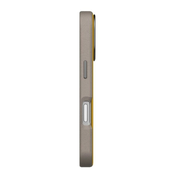 Чехол для iPhone 18 Pro/17 Pro с MagSafe UNIQ DS LYDEN (IP6.3P(2025)-LDSCYELFGRY) Желто-серый